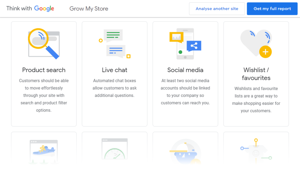 Grow My Store : l&rsquo;outil gratuit de Google pour vous aider à optimiser votre boutique en ligne